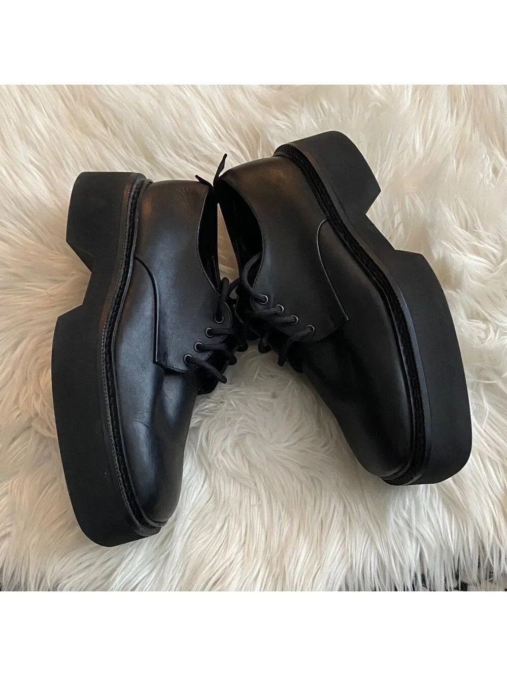 ASOS Black platform Men's Shoes